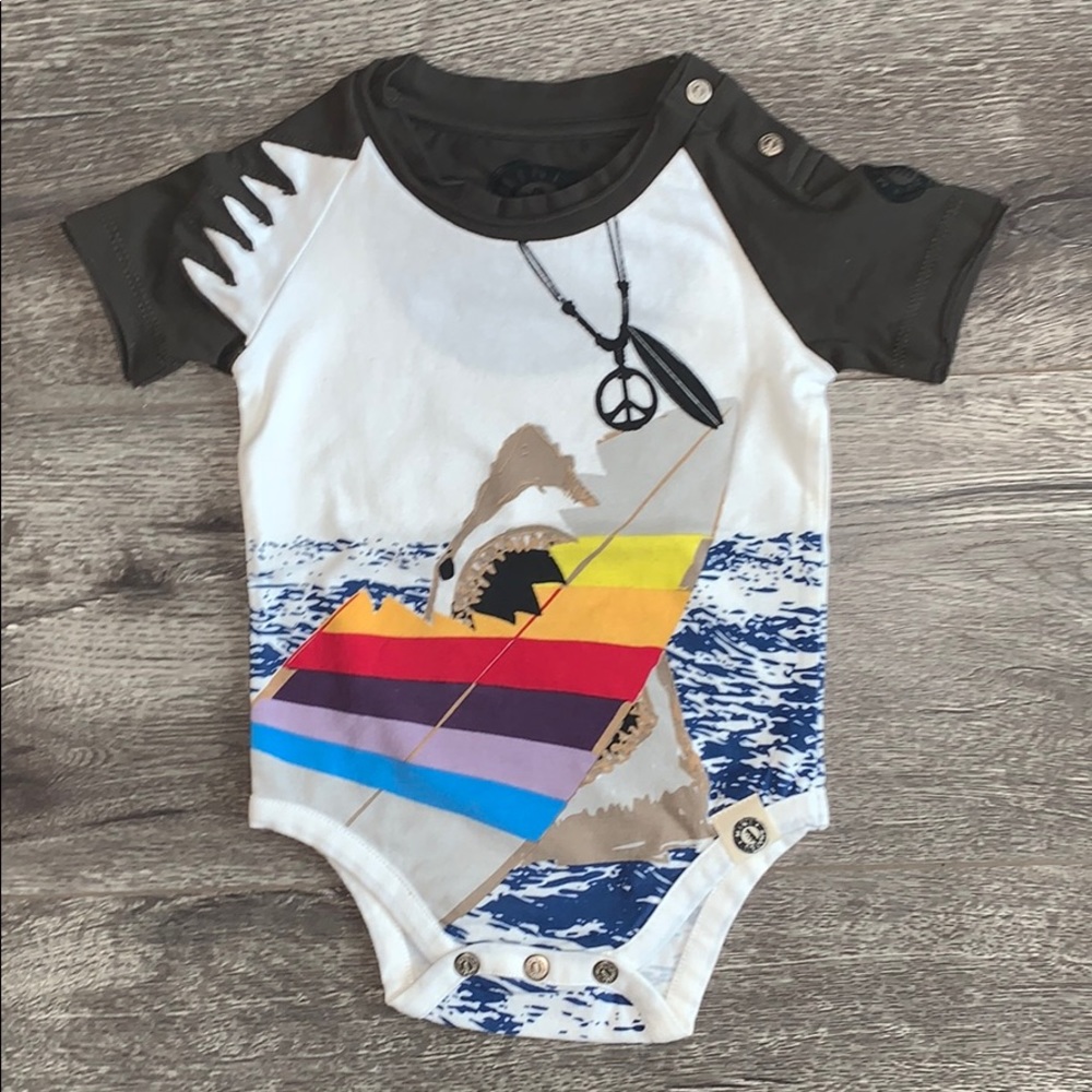 Mini Shatsu Shark Attack Onesie